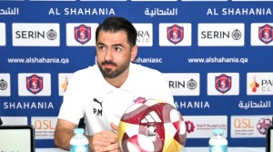 بزمان منتظري: جاهزون لمواجهة الدحيل وسنبني على إيجابيات المباراة السابقة لمواصلة الانتصارات 