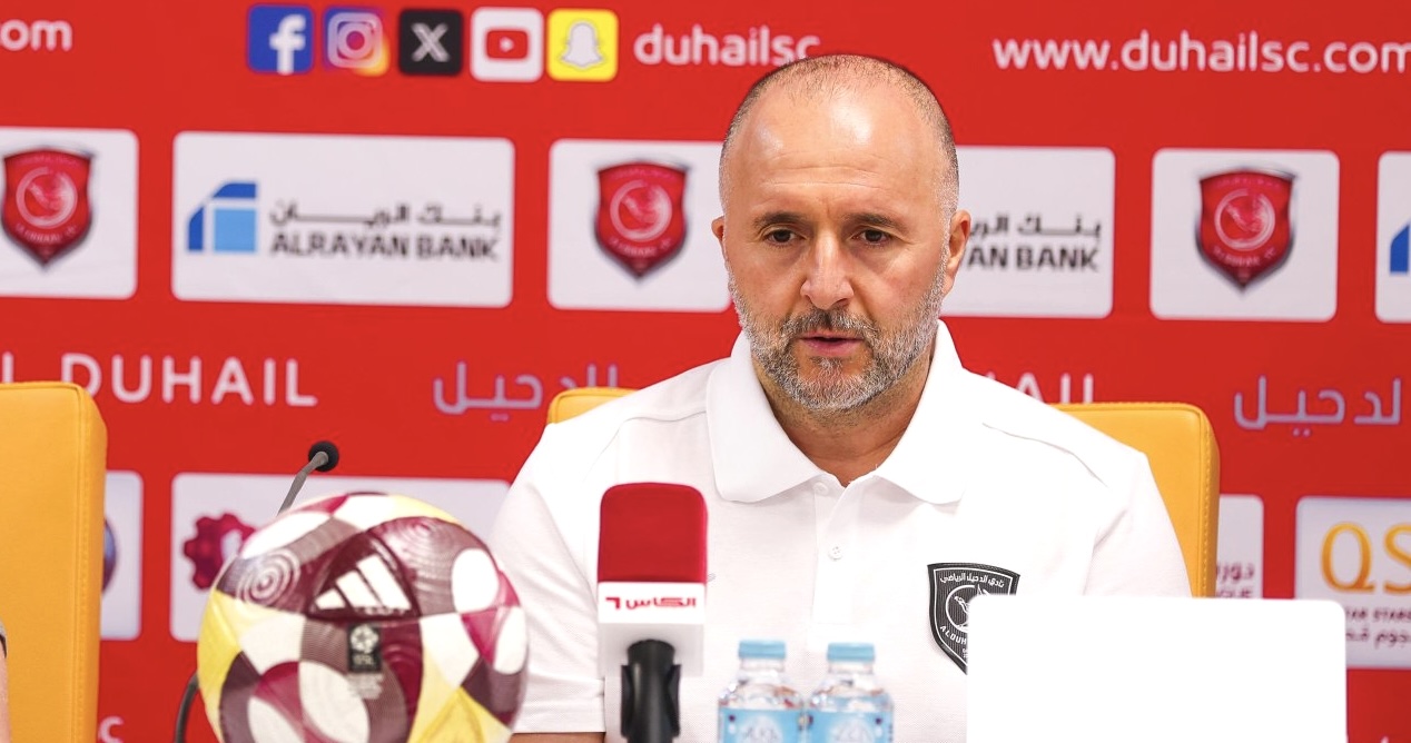 جمال بلماضي: مواجهة الشحانية صعبة ونسعى لاستهلال مثالي في القسم الثاني&nbsp;