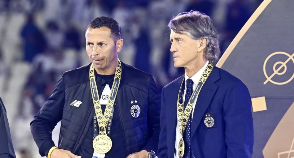 مانشيني مدرب السد : سعيد جداً بلقبي الأول وهدفي مواصلة حصد الألقاب