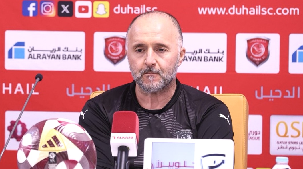جمال بلماضي: تنتظرنا مواجهة قوية أمام الريان ونسعى لمواصلة الانتصارات&nbsp;