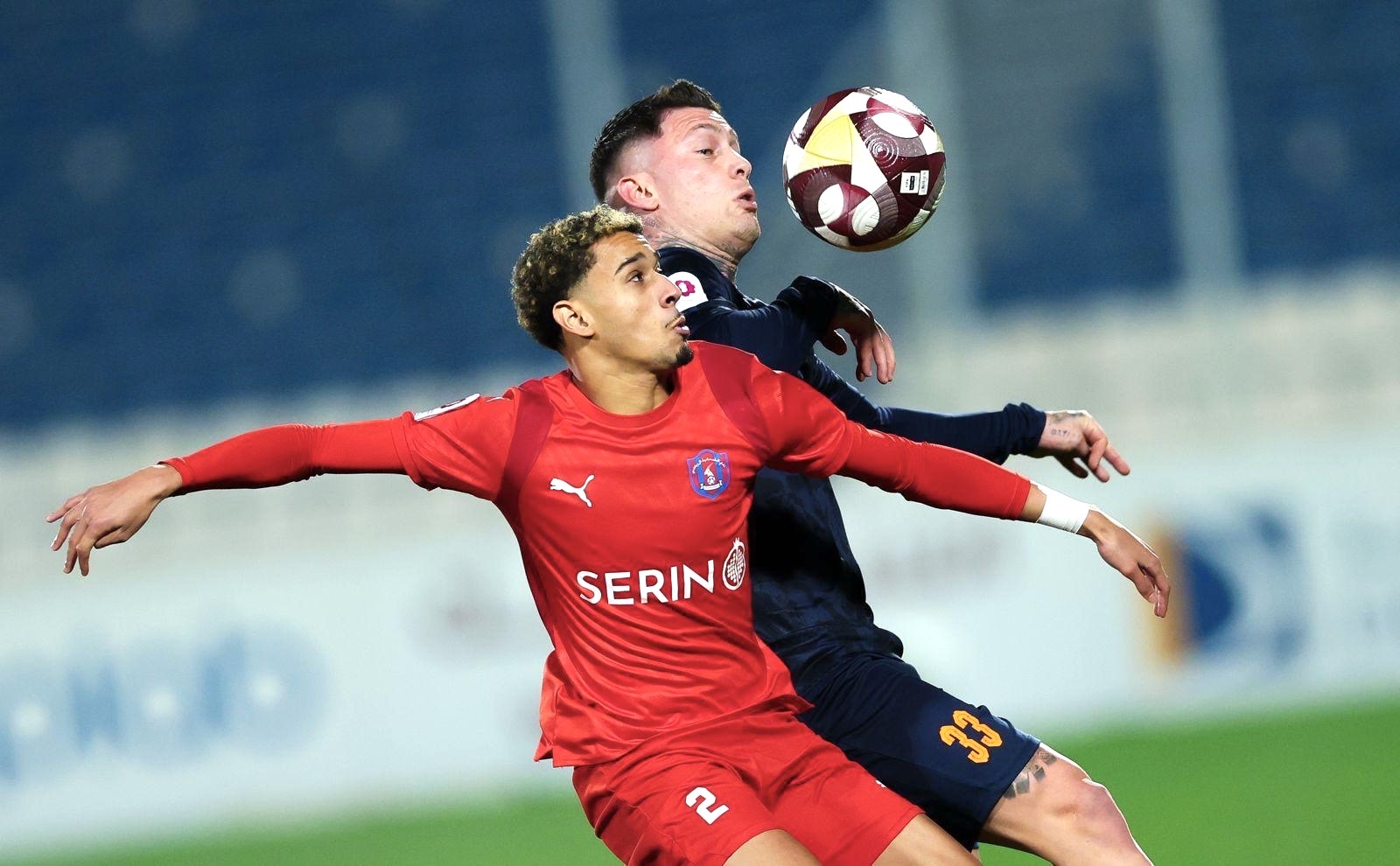 الشحانية يفوز على أم صلال بثلاثية في قمة الهروب من القاع بالجولة 13