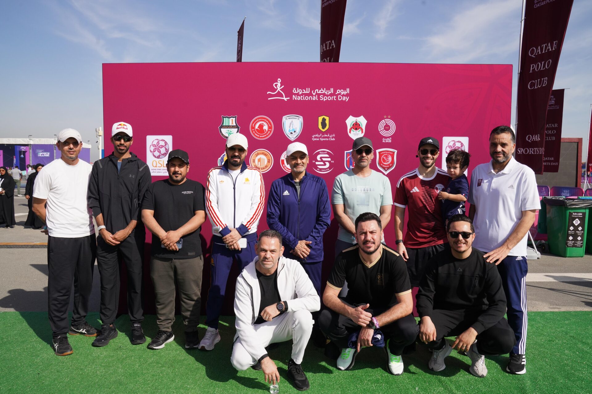 مؤسسة دوري نجوم قطر تشارك في فعاليات اليوم الرياضي مؤسسة دوري نجوم قطر تشارك في فعاليات اليوم الرياضي