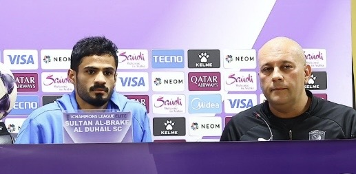 سلطان البريك: متأهبون للمواجهة أمام الشرطة وتركيزنا على الفوز وحسم التأهل سلطان البريك: متأهبون للمواجهة أمام الشرطة وتركيزنا على الفوز وحسم التأهل