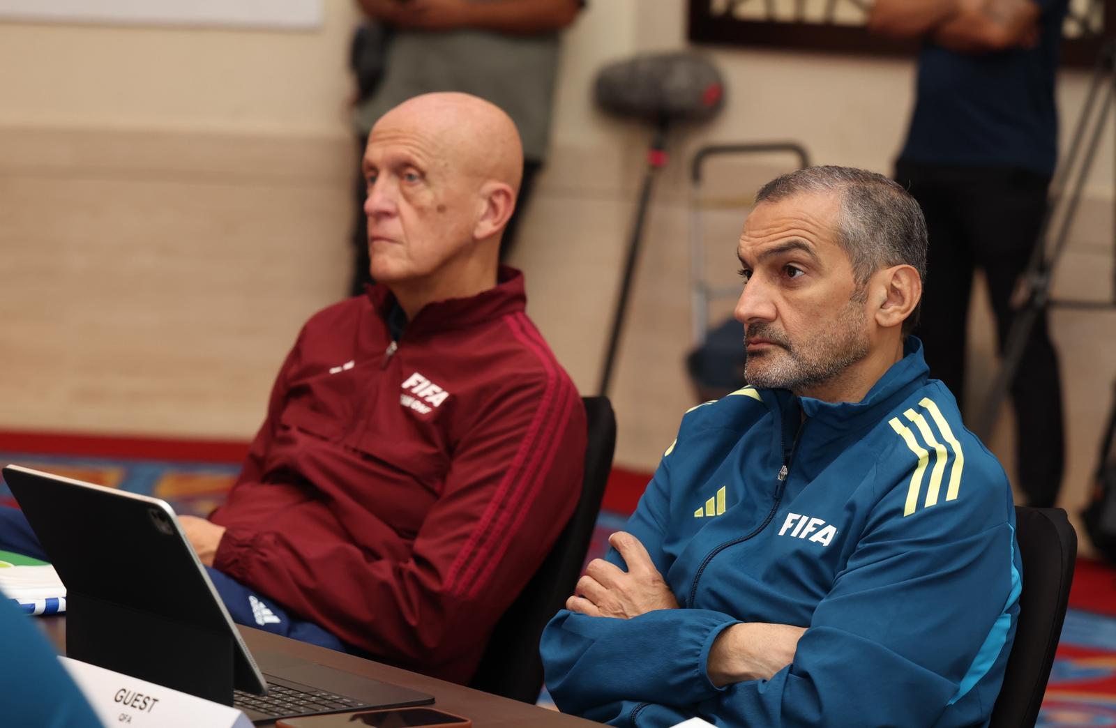 انطلاق ندوة “فيفا” للحكام النخبة المرشحين لإدارة مباريات كأس العالم 2026 انطلاق ندوة “فيفا” للحكام النخبة المرشحين لإدارة مباريات كأس العالم 2026