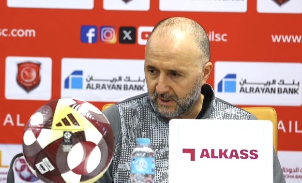 بلماضي مدرب الدحيل : مواجهاتنا مع السد دائما ما تكون تنافسية وفزنا ب8 ألقاب بلماضي مدرب الدحيل : مواجهاتنا مع السد دائما ما تكون تنافسية وفزنا ب8 ألقاب