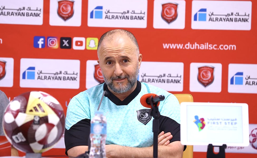 جمال بلماضي: الفوز هدفنا الأول في المواجهة المقبلة أمام السيلية&nbsp;