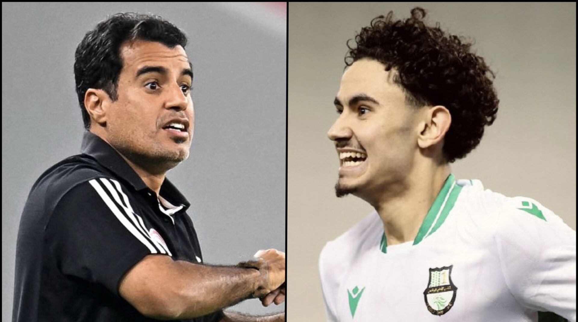 يونس حسين ومدربه يونس علي الأفضل في الجولة 19