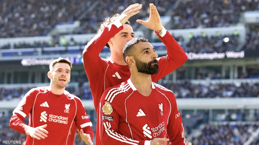 تألق وسجل ، محمد صلاح يحصل على أعلى تقييم في آخر ديربي له مع &rdquo; الريدز&rdquo;