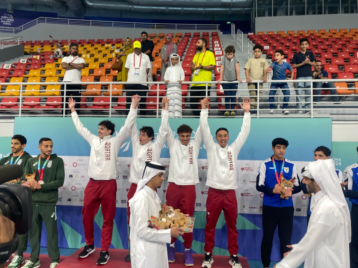 قطر تواصل تصدرها الترتيب العام للميداليات في نهاية اليوم الرابع من دورة الألعاب الخليجية برصيد 82 ميدالية