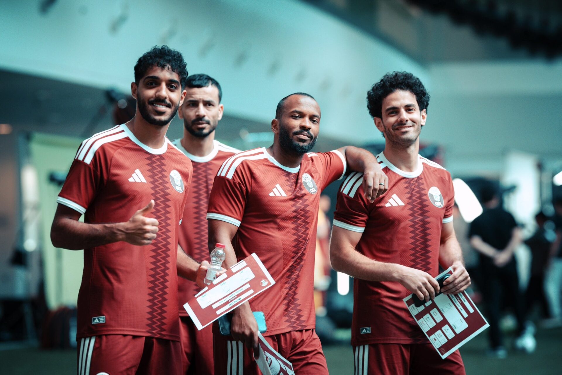عدد من لاعبي العنابي : سعداء لتواجدنا في المونديال ونتطلع لظهور مشرّف