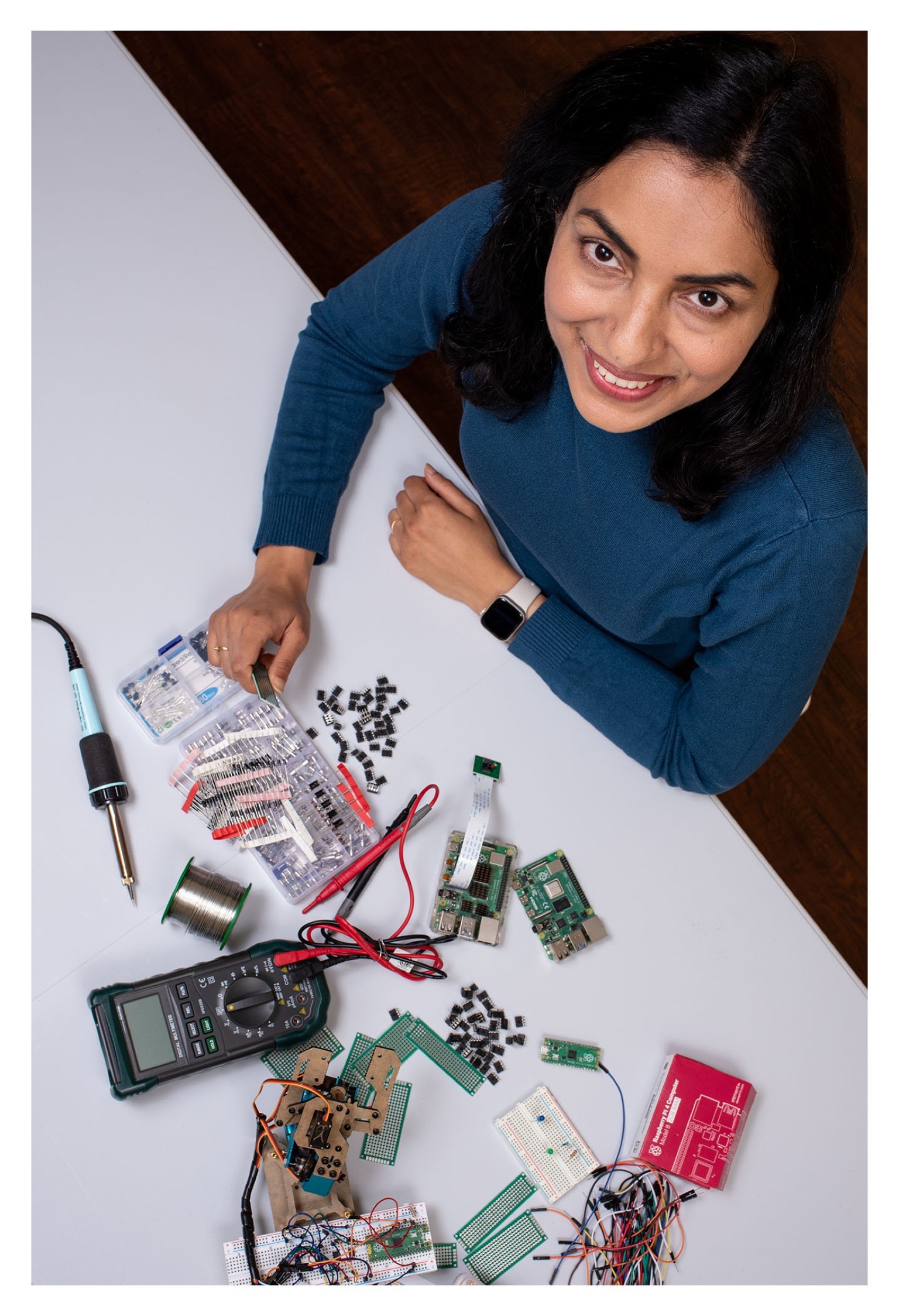 Deepali Gaur Maker Faire Yearbook Photo