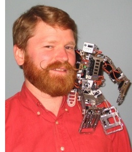David Calkins Maker Faire Yearbook Photo