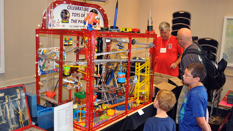 AC Gilbert Erector Set - Kits and working models - Maker Faire Wayne County