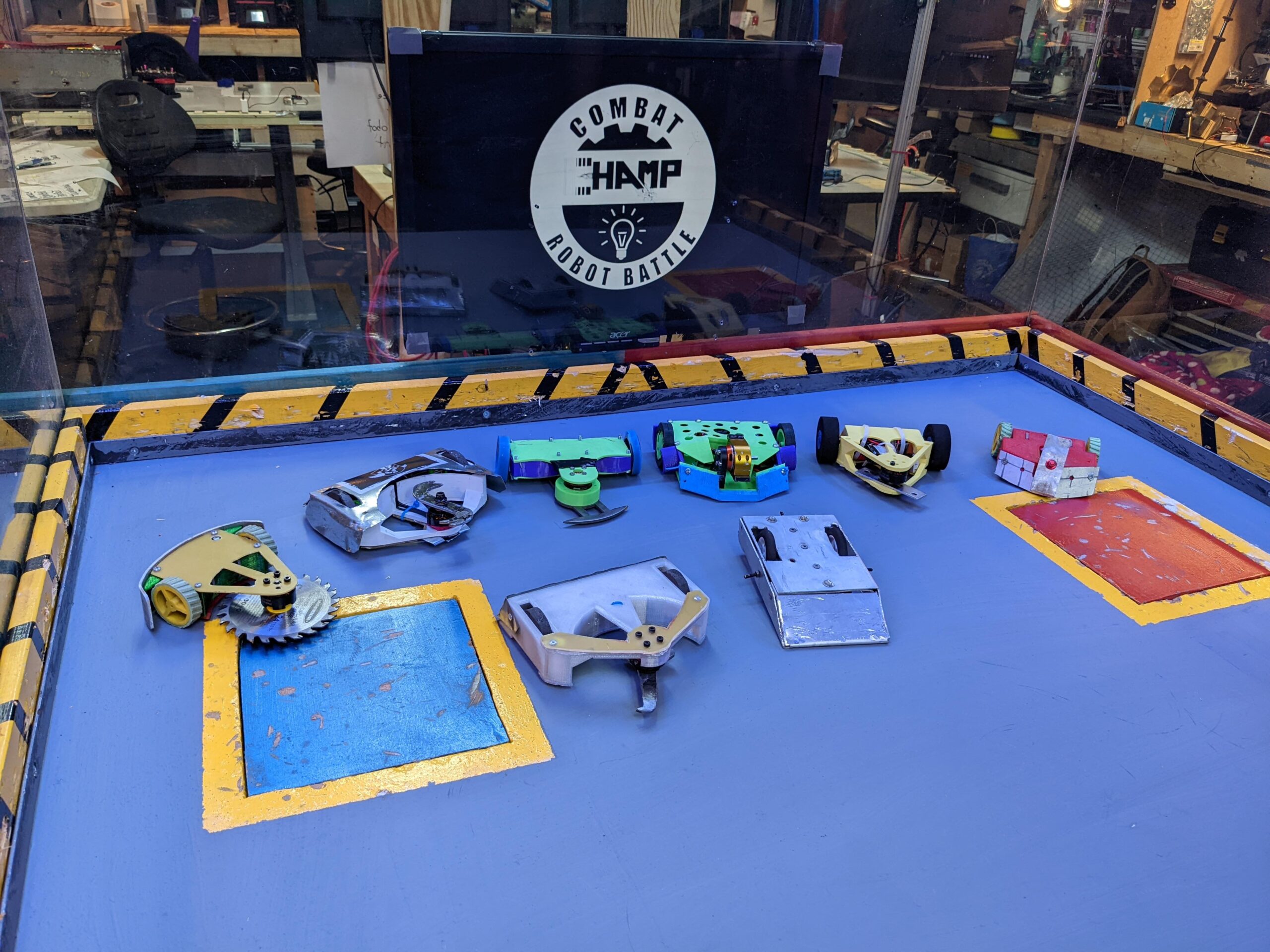 Combat robots - Maker Faire Wayne County