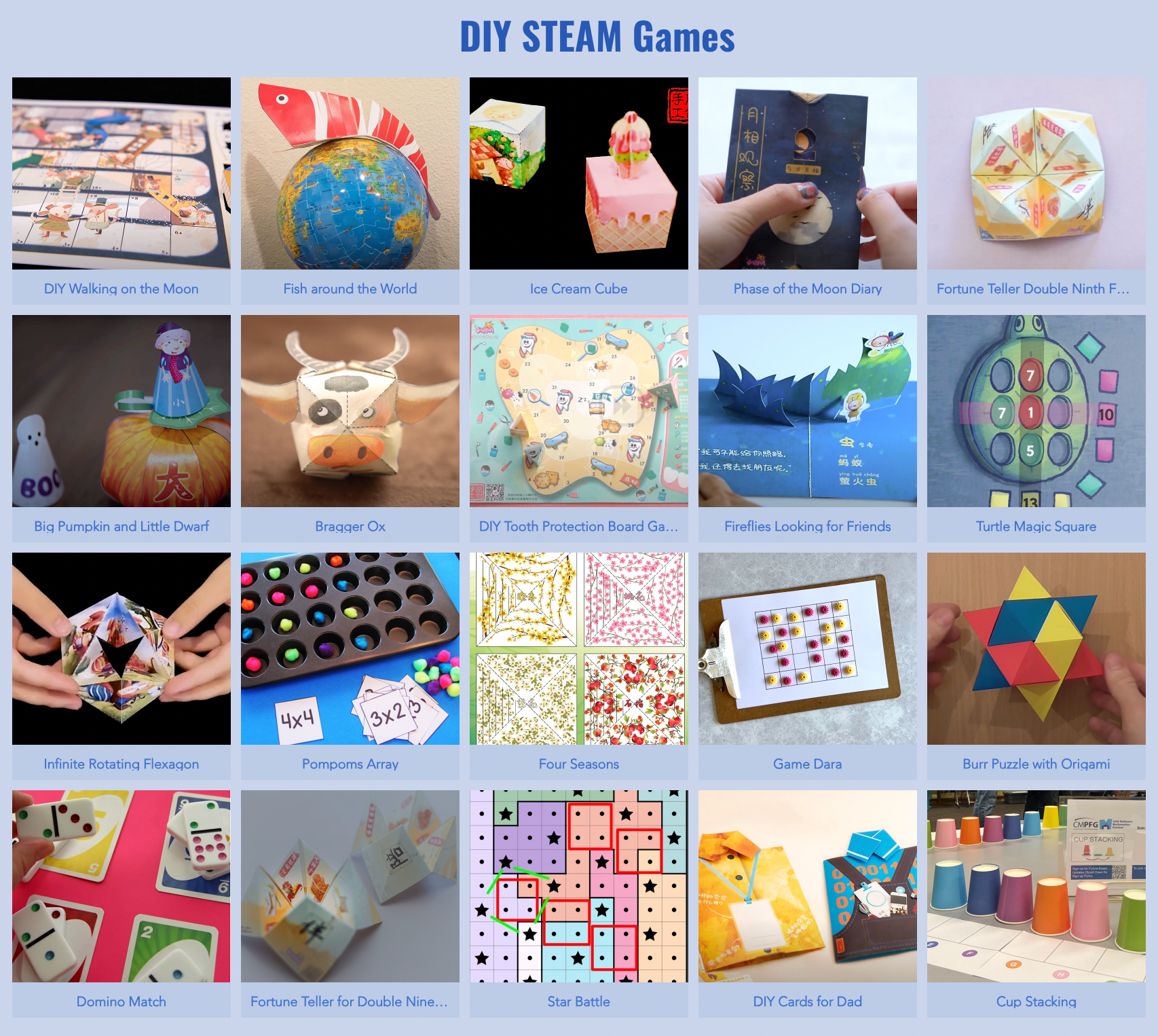 DIY Math Games and Puzzles - Maker Faire Bay Area