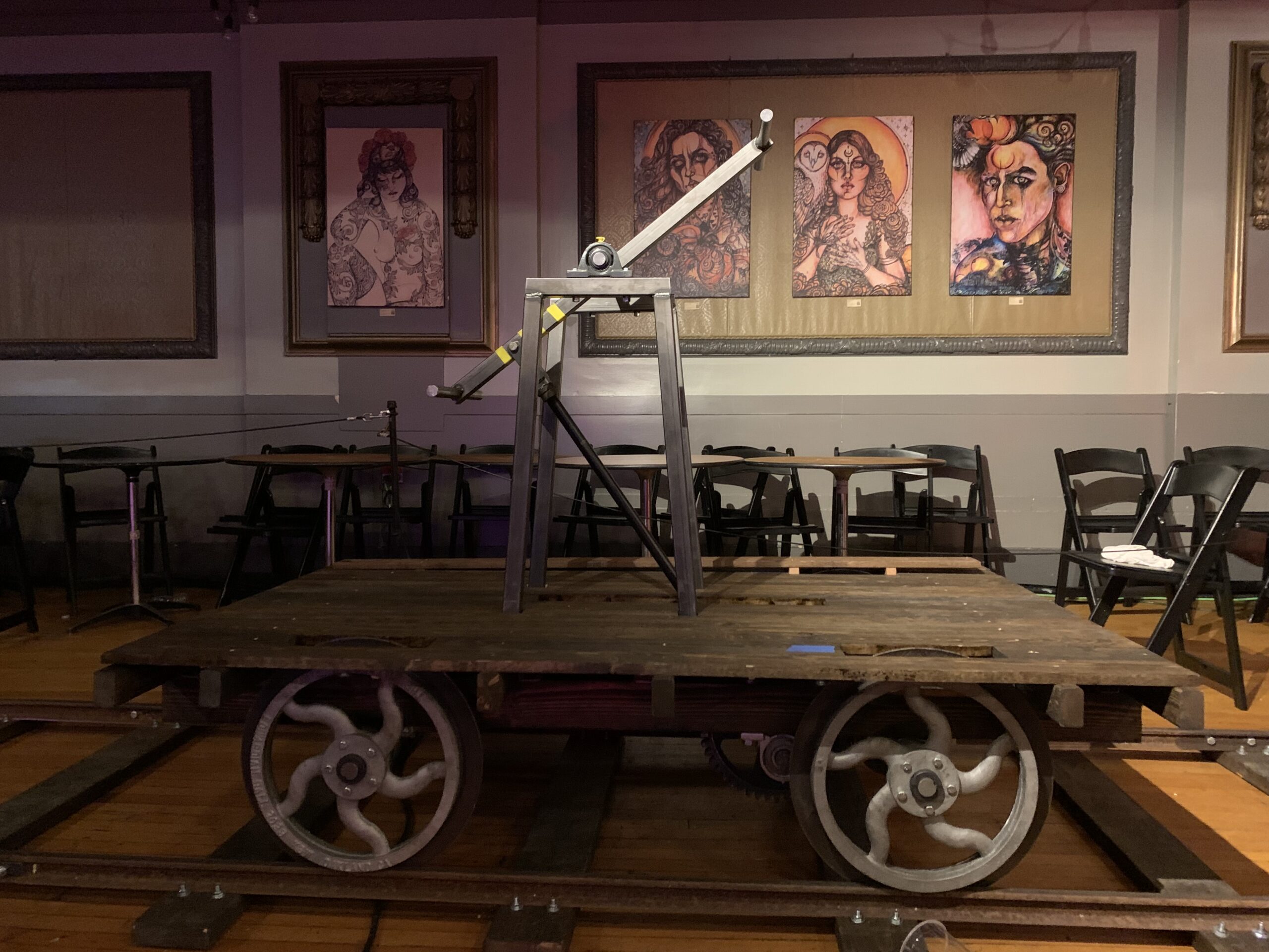 Kinetic Steam Works Railroad Handcar Additional Photo