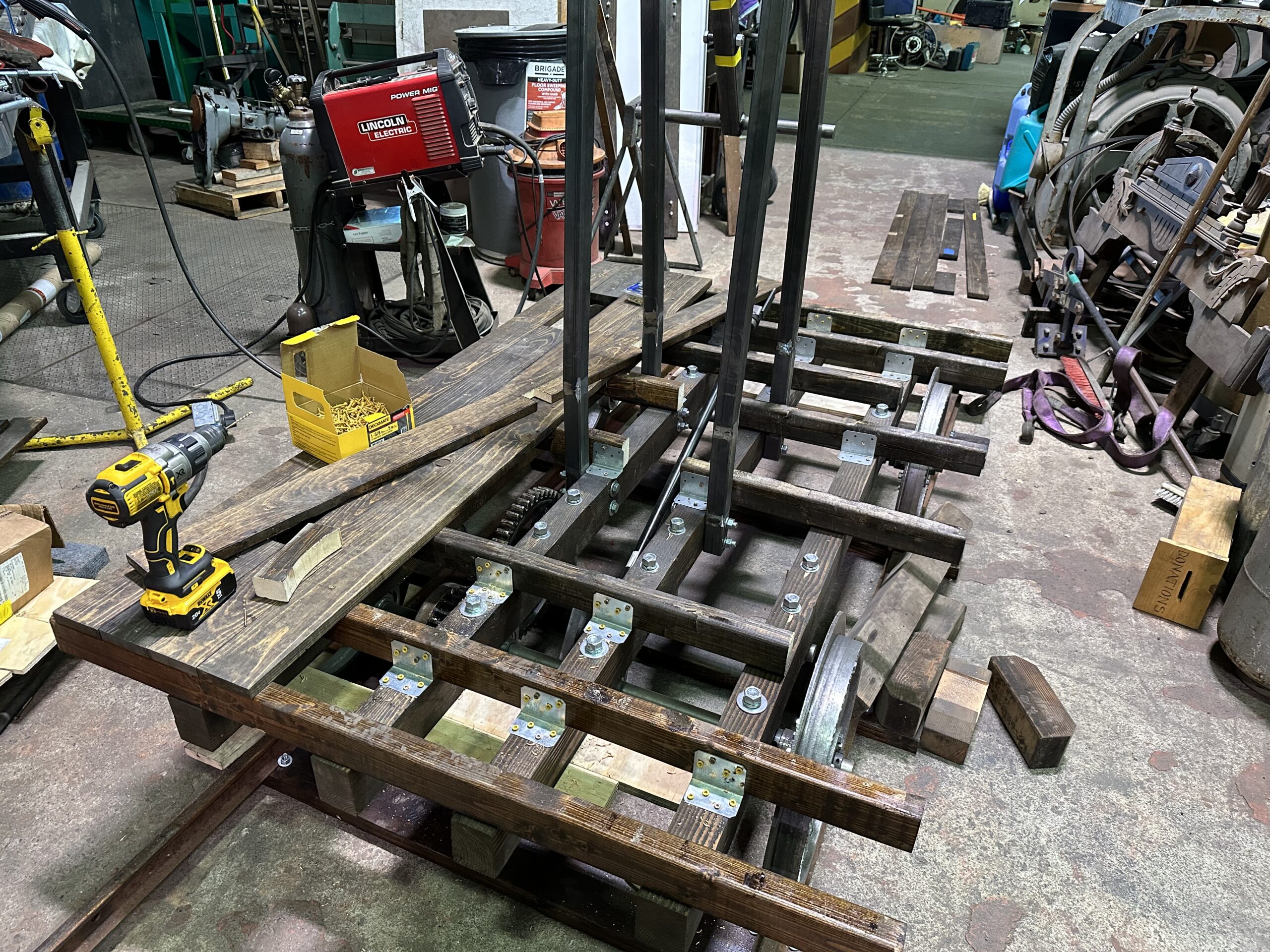Kinetic Steam Works Railroad Handcar Additional Photo
