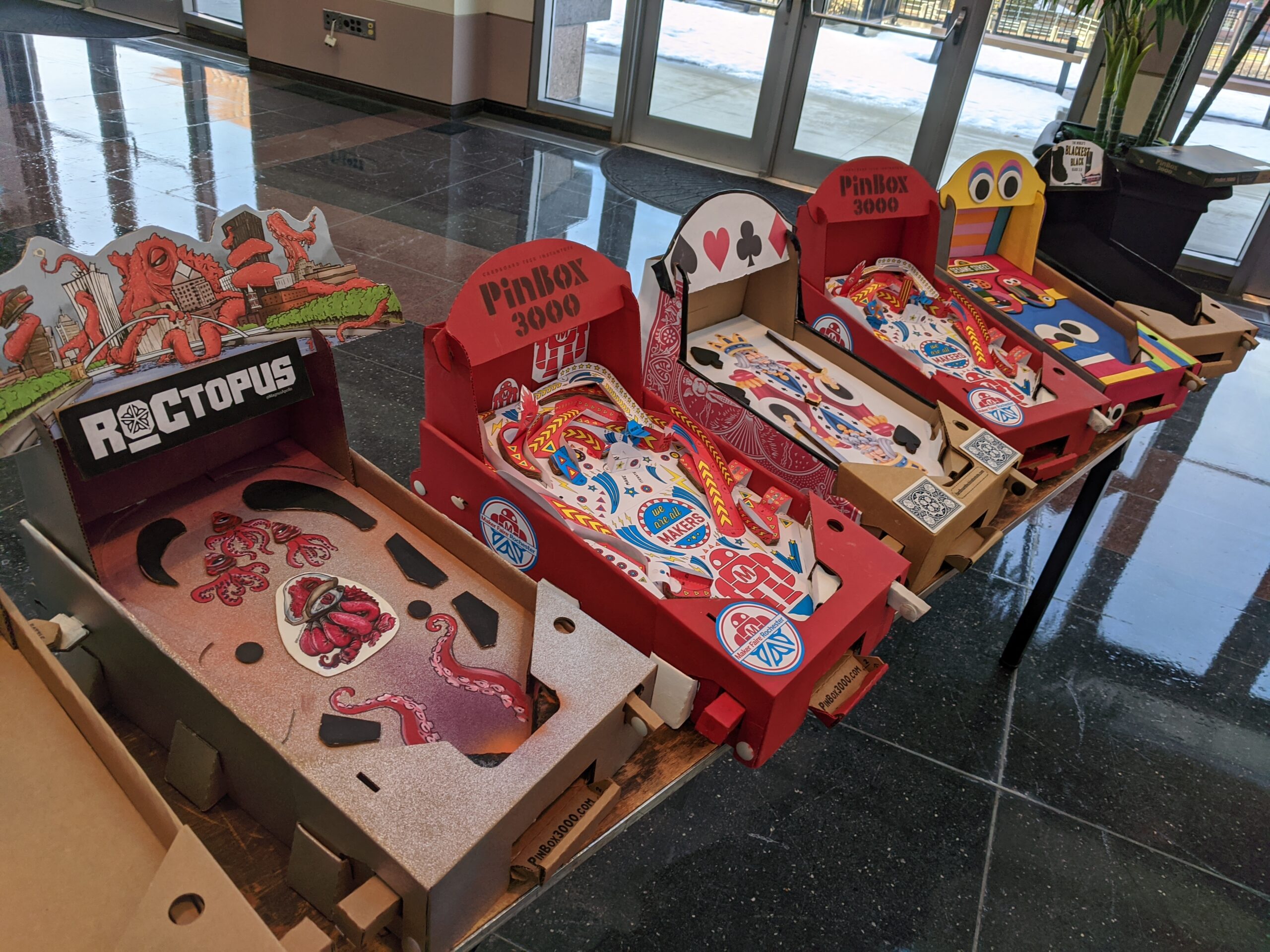 PinBox 3000 Arcade - Maker Faire Rochester