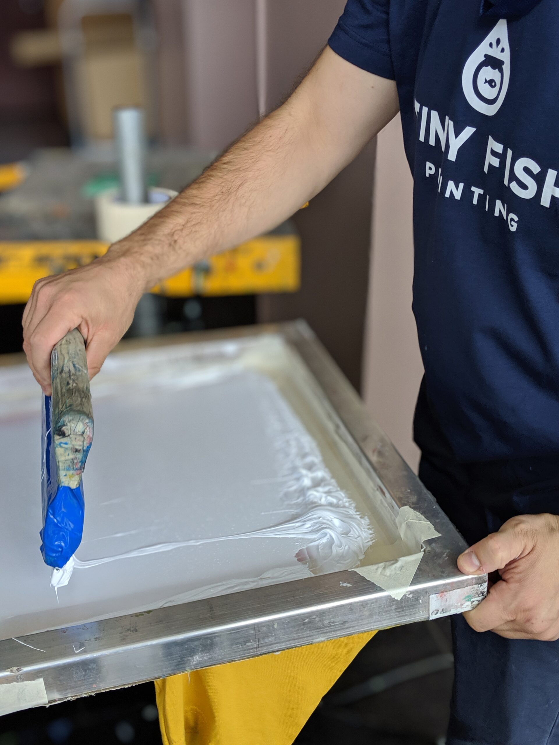 Screen Printing Intro and Live Printed Tees - Maker Faire Rochester