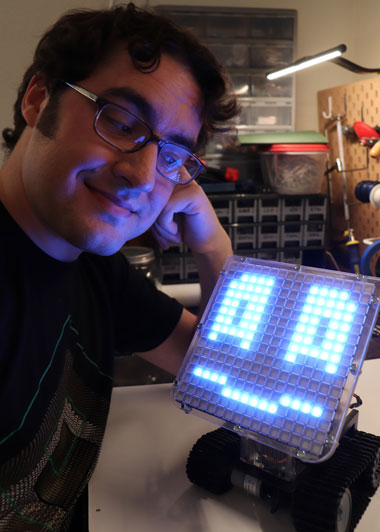 David Levi Maker Faire Yearbook Photo