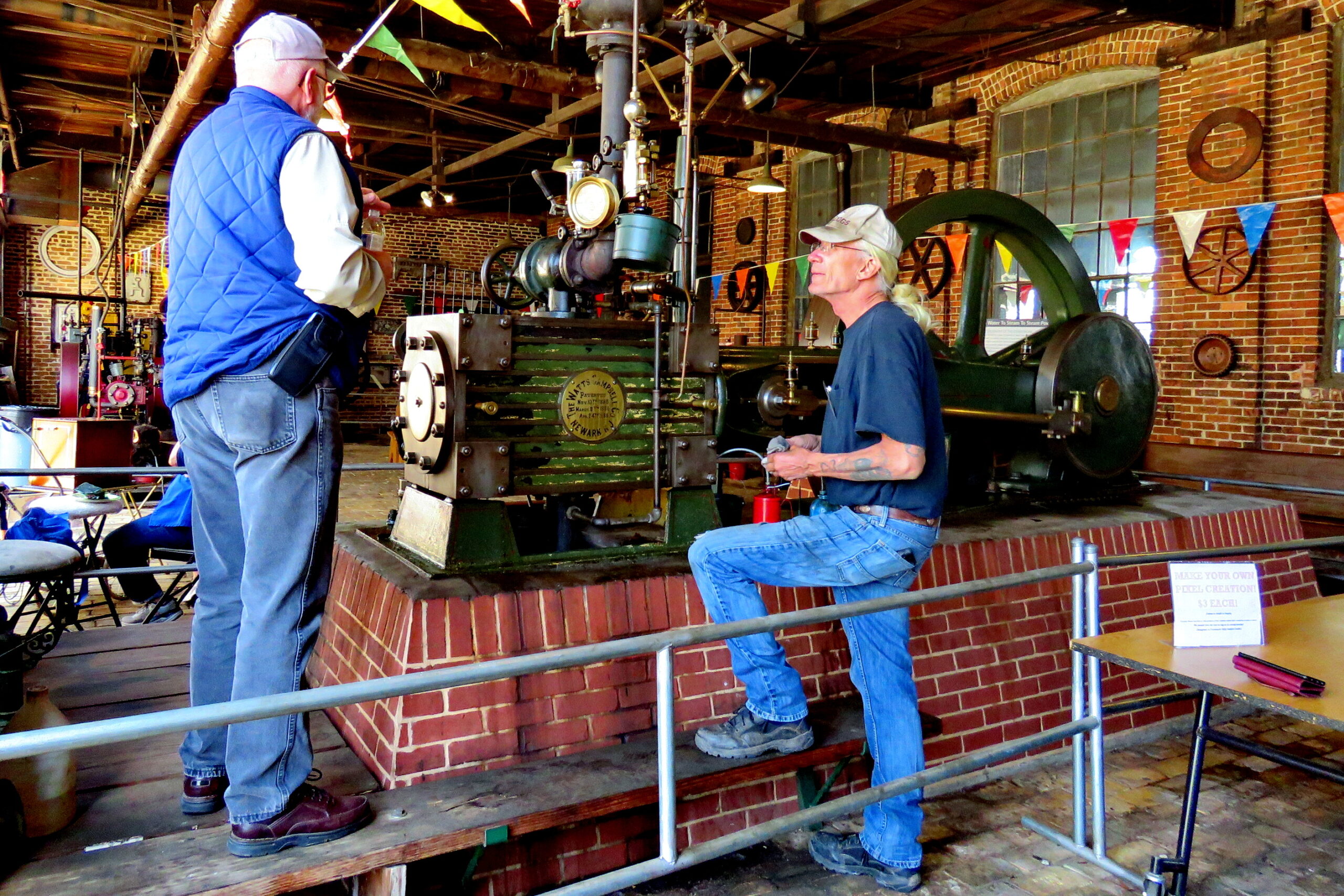 Steam Engine Steam-Up - Maker Faire Meridian
