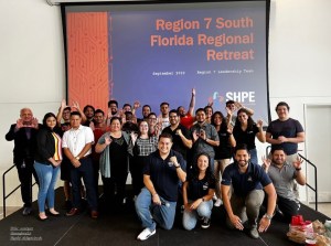Society of Hispanic Professional Engineers (SHPE) at University of Miami Maker Faire Yearbook Photo