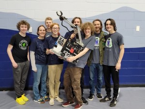 Syntax Terror FTC Robotics Team Maker Faire Yearbook Photo
