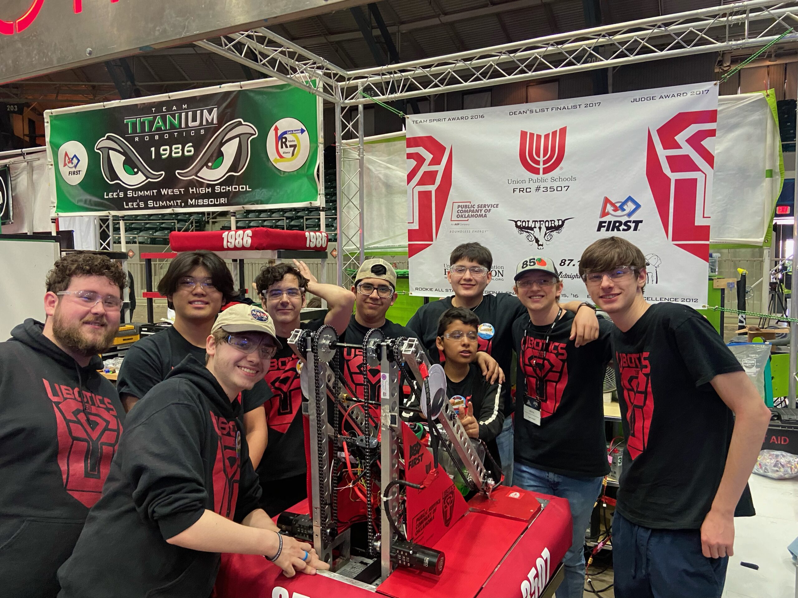 Ubotics #3507 Maker Faire Yearbook Photo