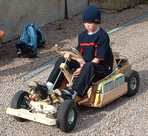DIY small electric buggies and go kart plans