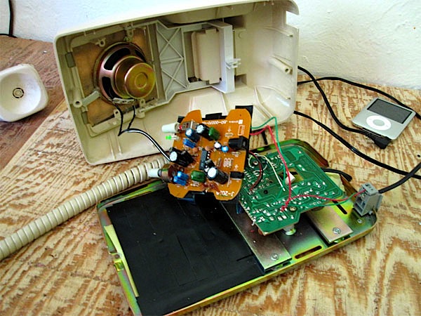 The speaker phone (no, not that speakerphone)