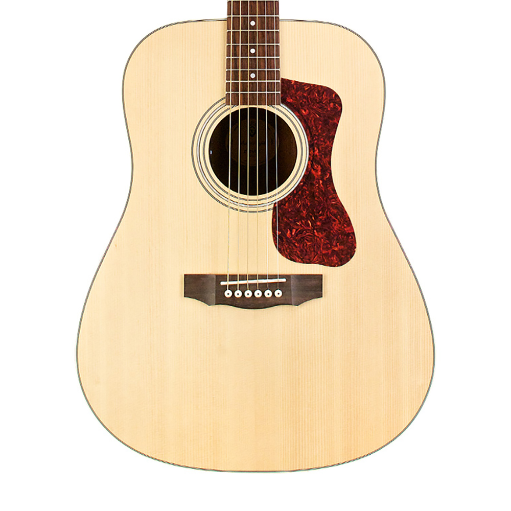 Guild D-240E Acoustic-Electric Guitar - Natural - Music Lessons In