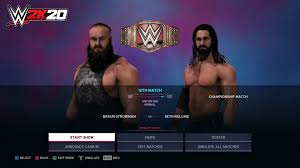WWE 2K20