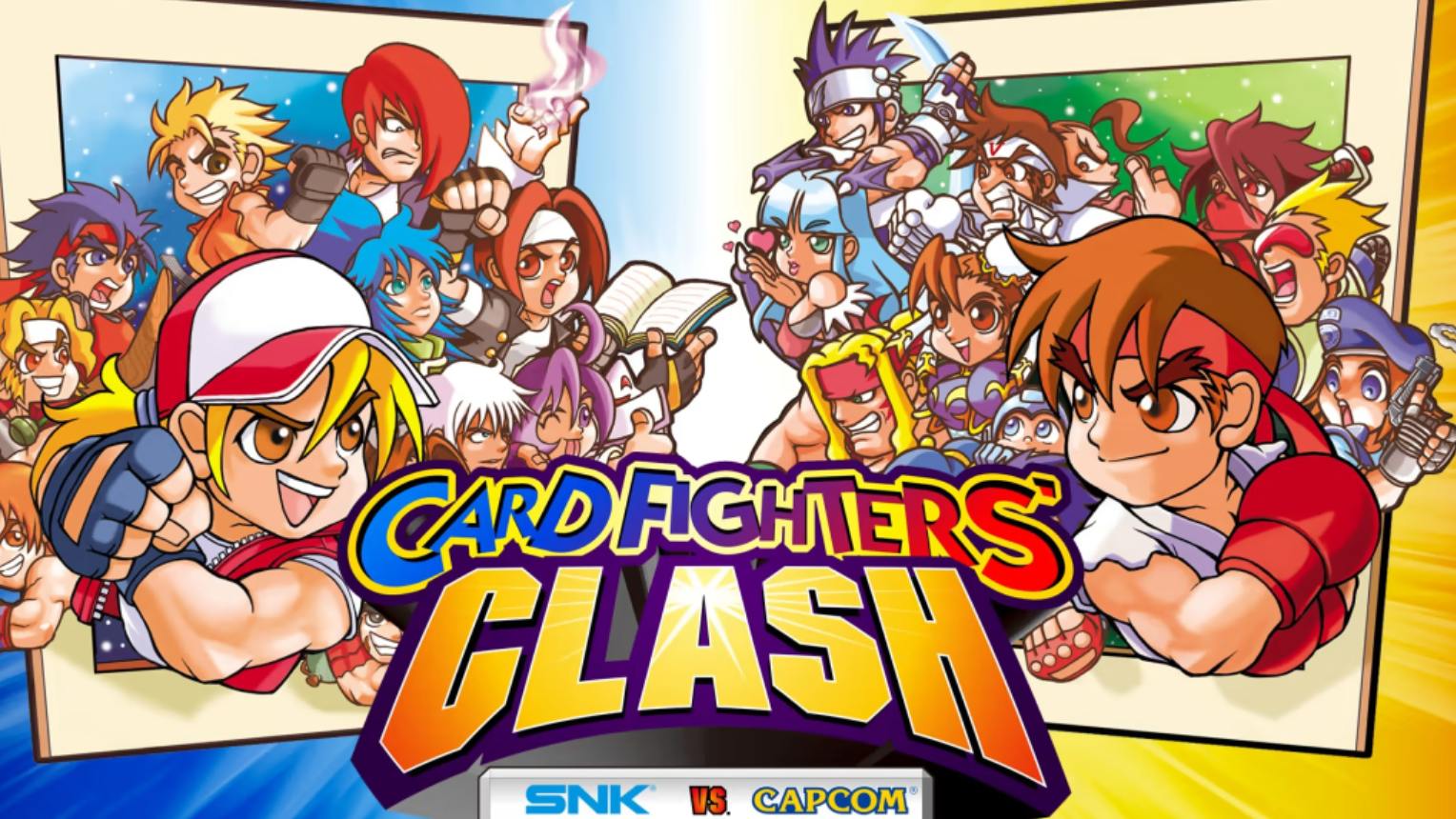 SN and Capcom Card Fighters Clash