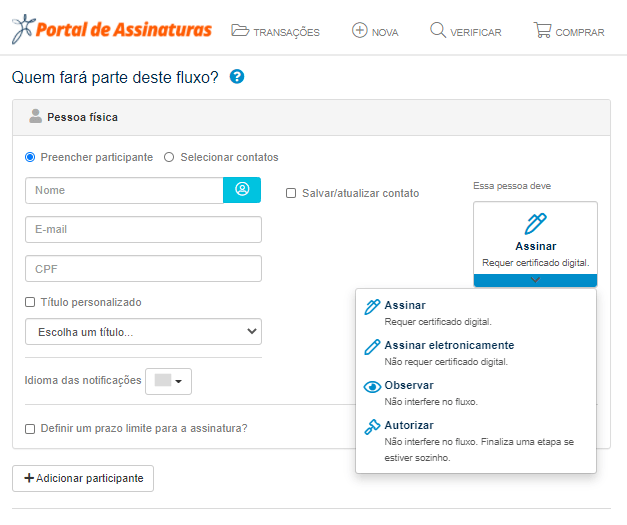 Como criar um fluxo de assinatura digital ou eletrônica | Certisign Explica