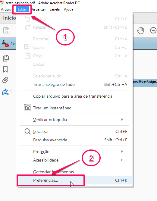 Plataforma Certisign Assinaturas 