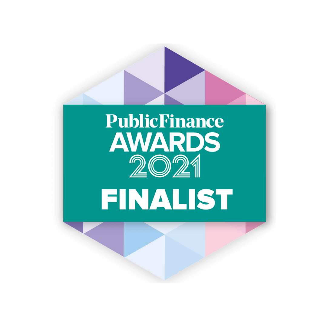 Public Finance awards 2021 finalist logo
