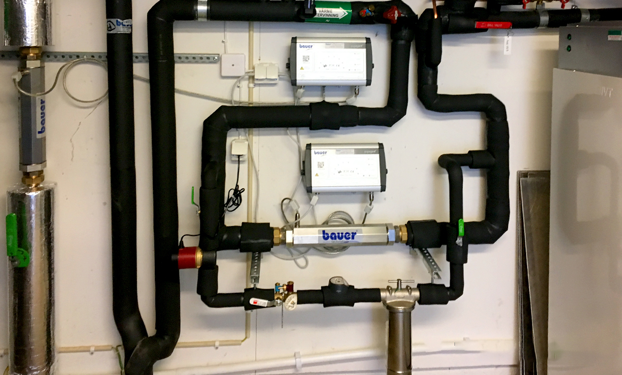 Värmeåtervinning Bauer Watertechnology