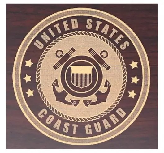 Coast Guard Cigar Humidor Cherry - Image 2