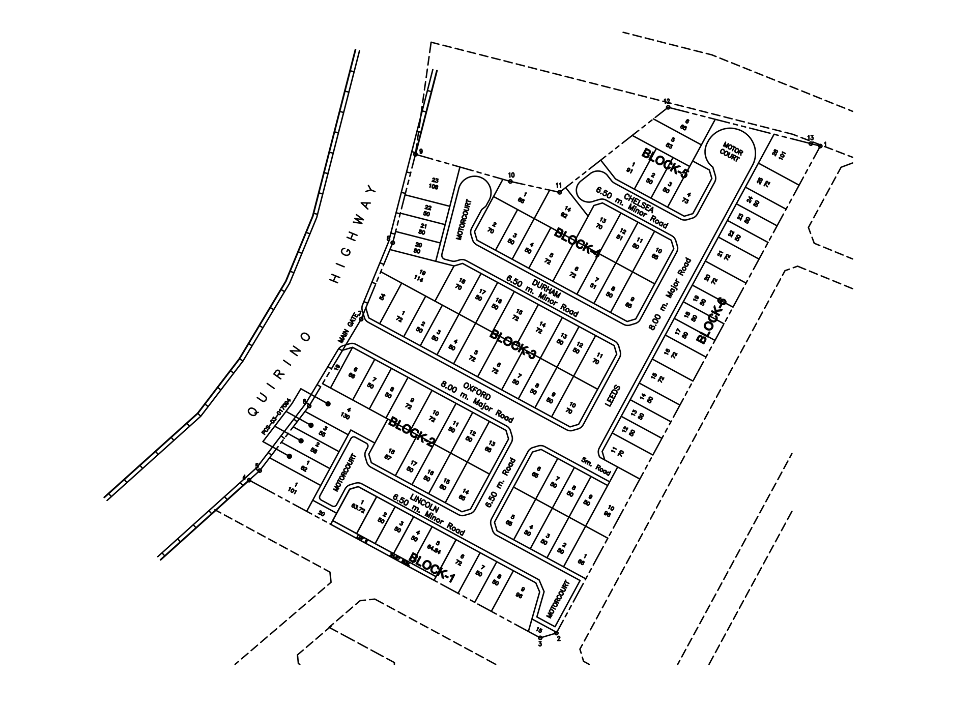 Site Development Plan Lancaster Place