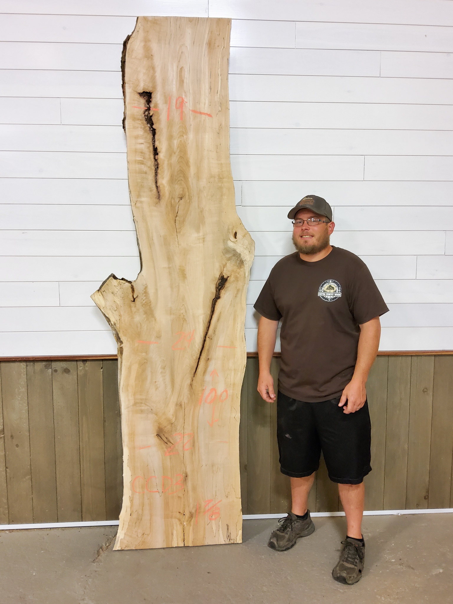 Hard Maple (Spalted) SKU-CCD3