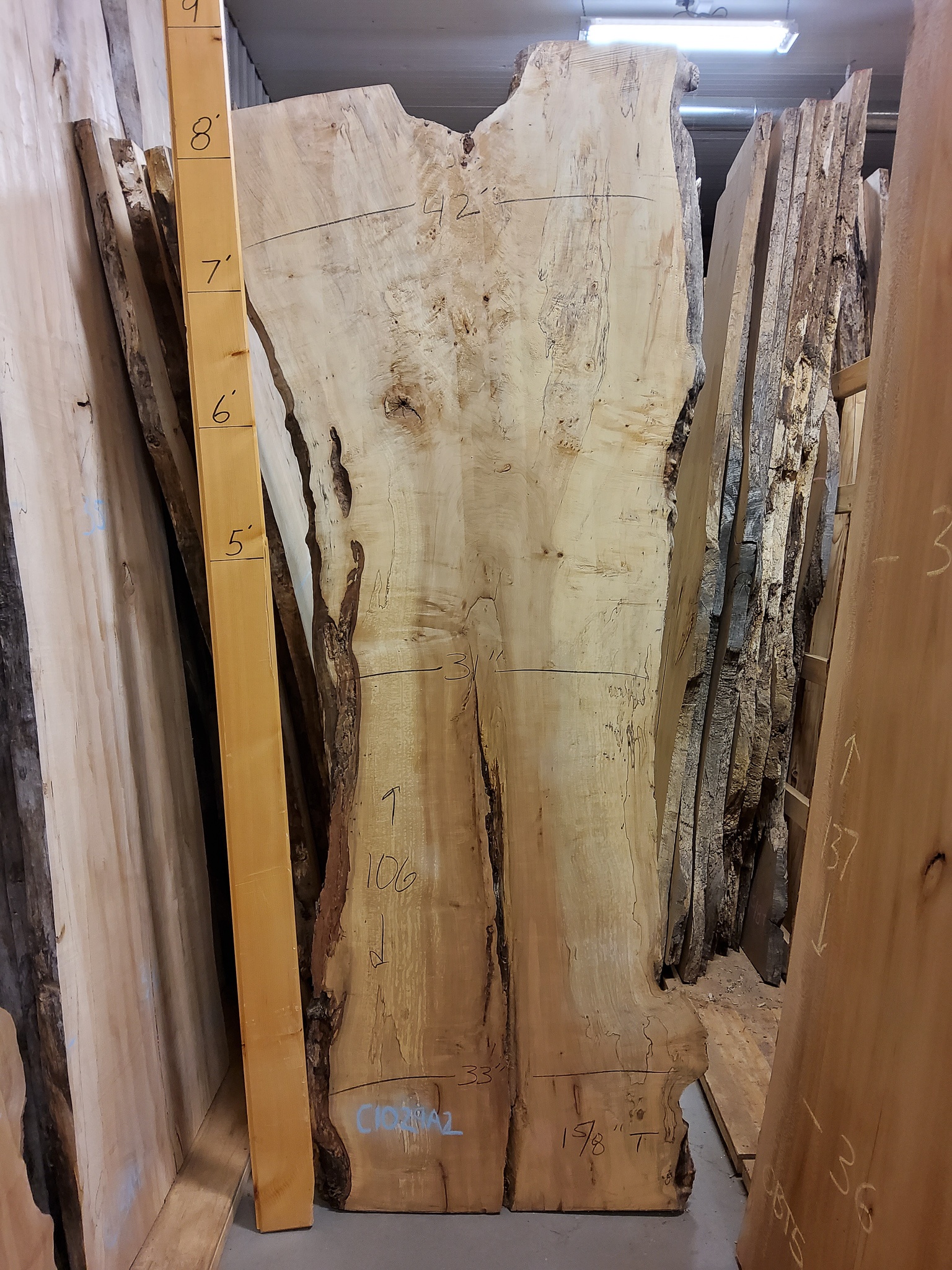 Hard Maple (Spalted) SKU-C1029A2