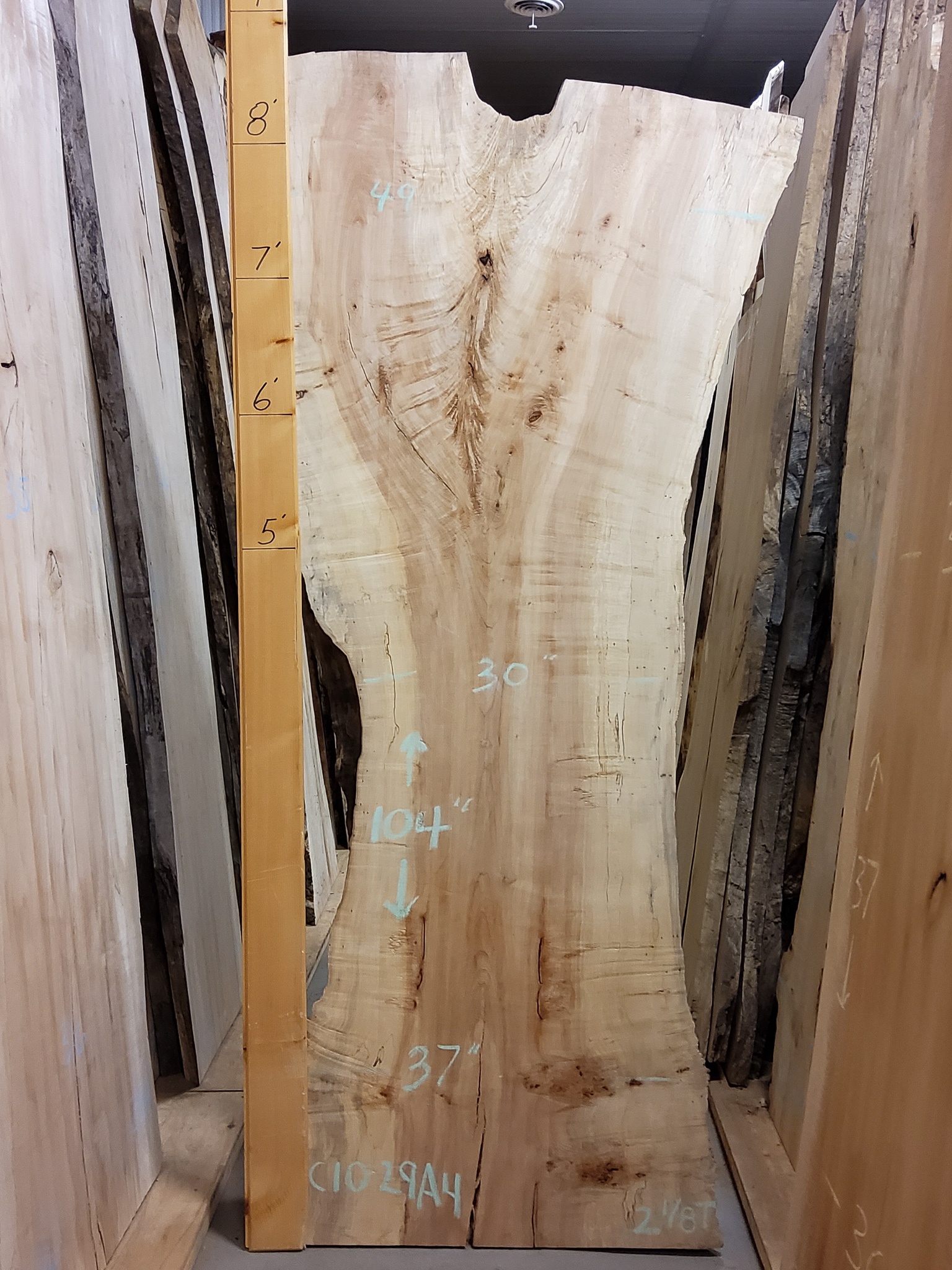 Hard Maple (Spalted) SKU-C1029A4