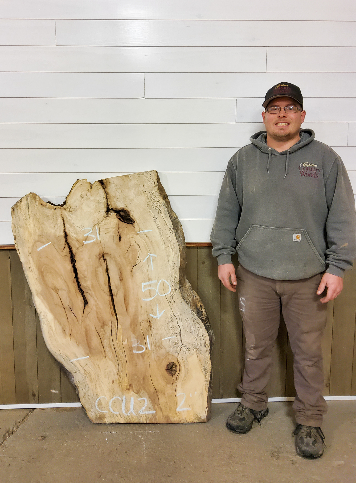 Hard Maple (Spalted) SKU-CCU2