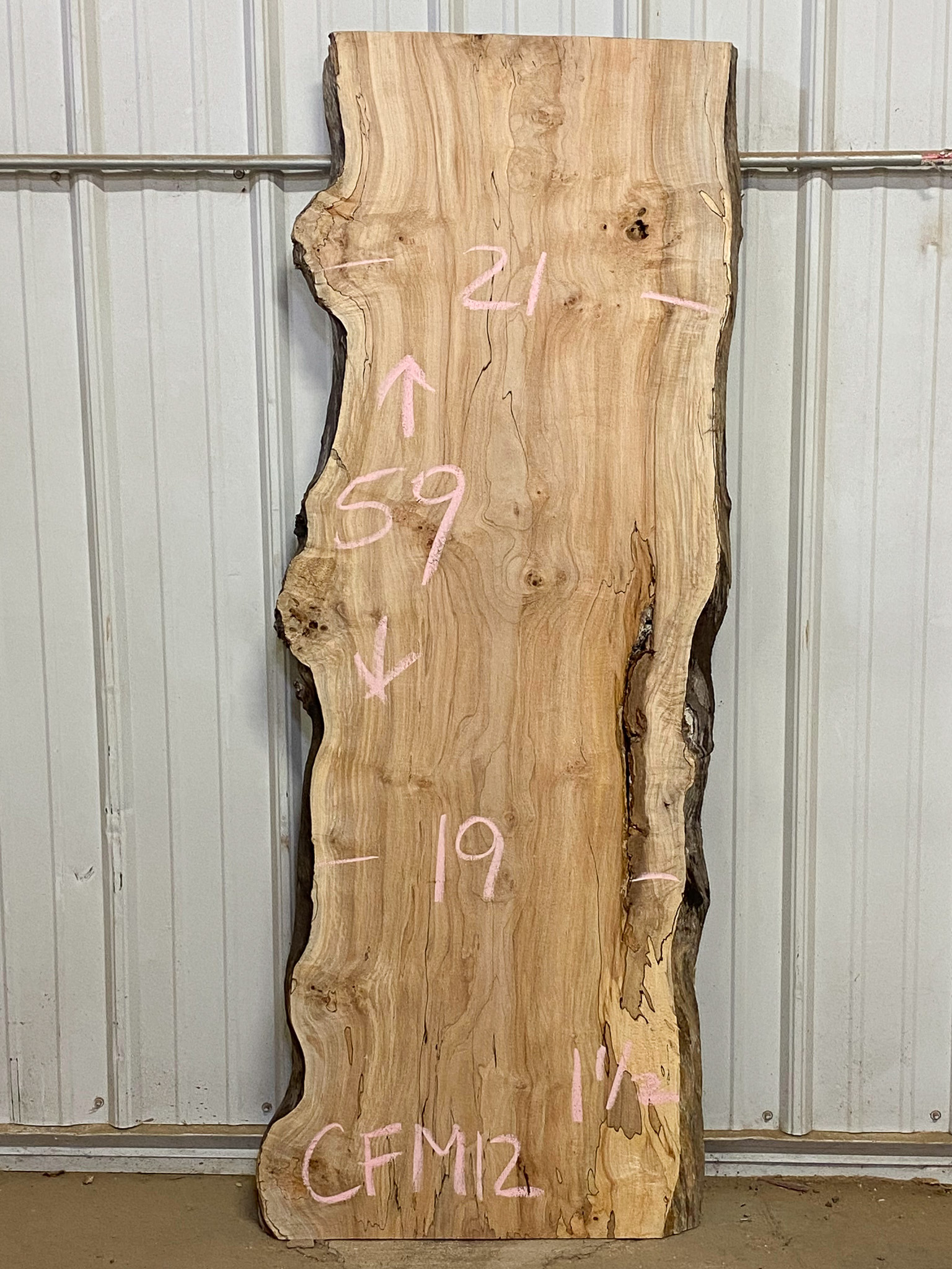 Soft Maple (Spalted) SKU-CFM12