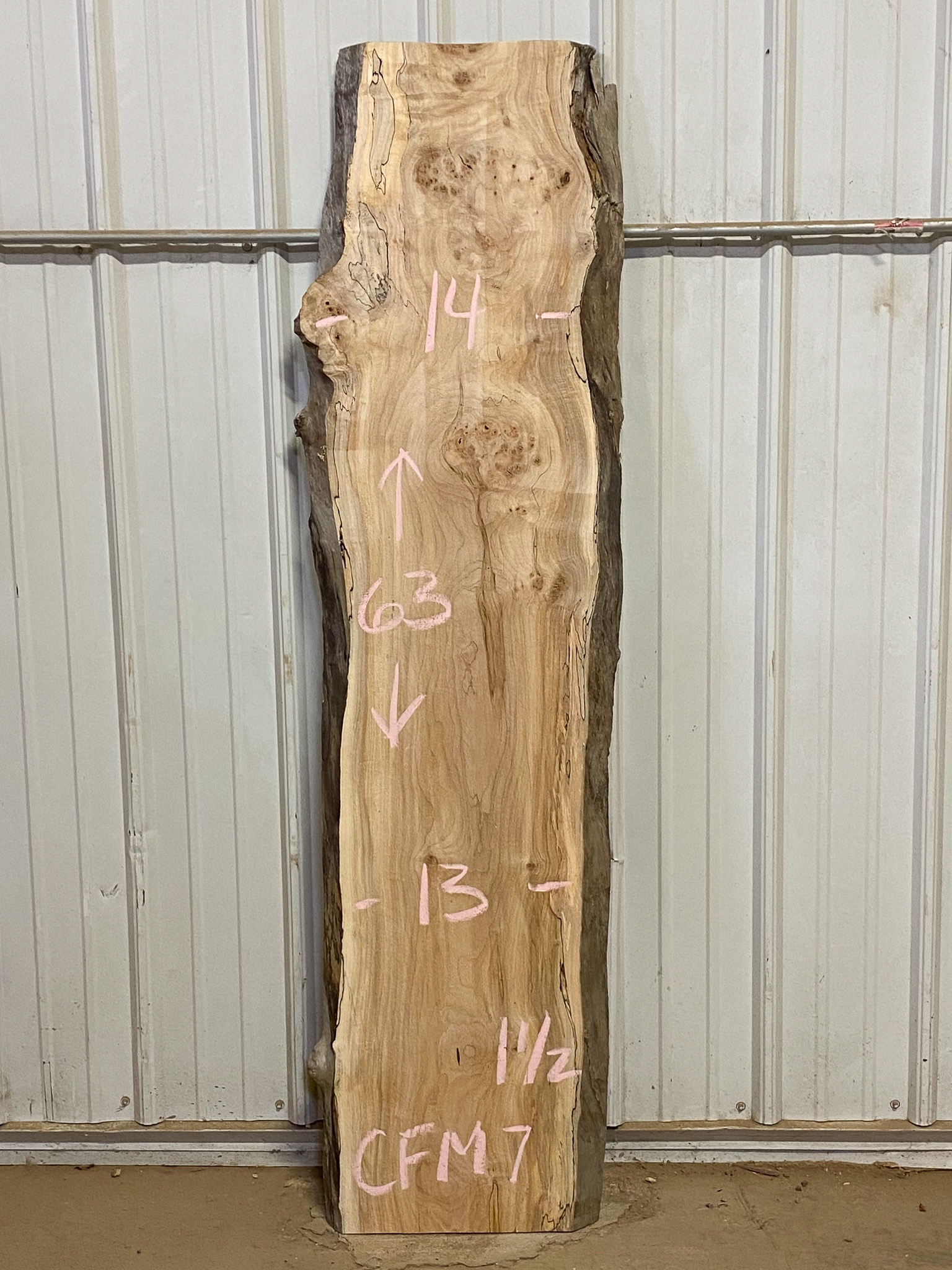 Soft Maple (Spalted) SKU-CFM7