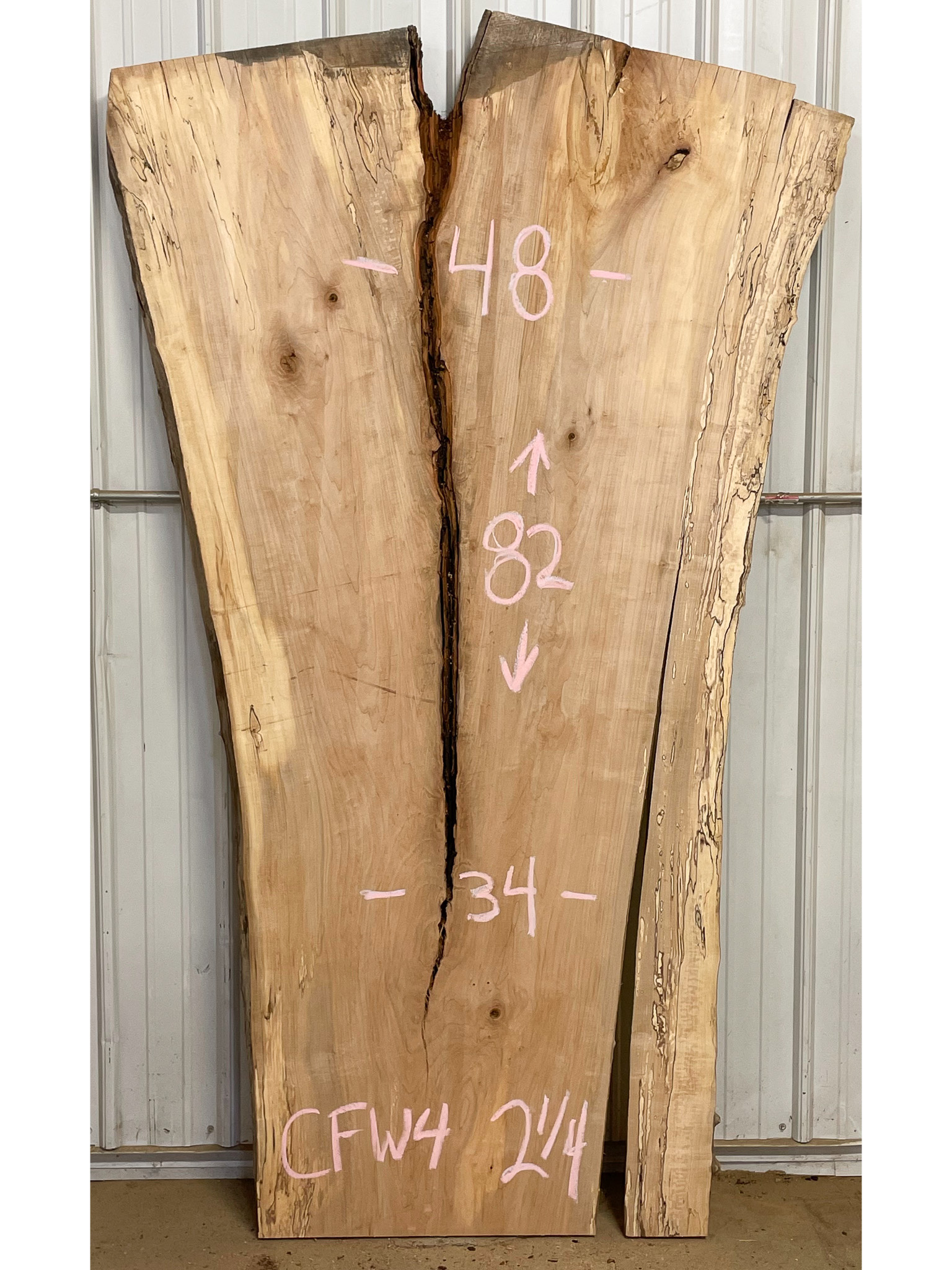 Soft Maple (Spalted) SKU-CFW4