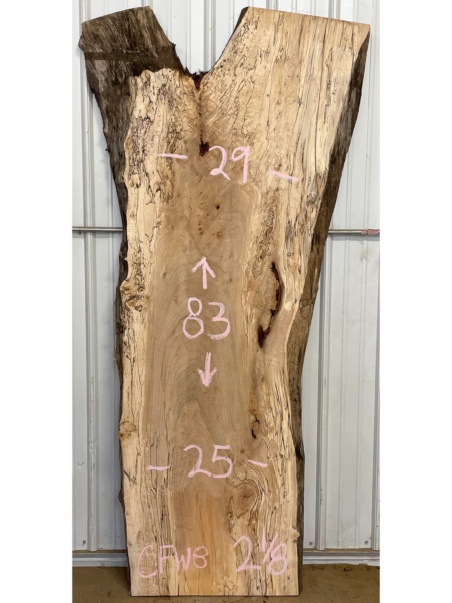 Soft Maple (Spalted) SKU-CFW8