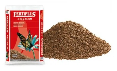 Solid Organo-Mineral Fertiliser NPK Ca-Mg-Na-S 4-10-2 (14-1-0,5-1) I Formerly known as Fertiplus 4-10-2