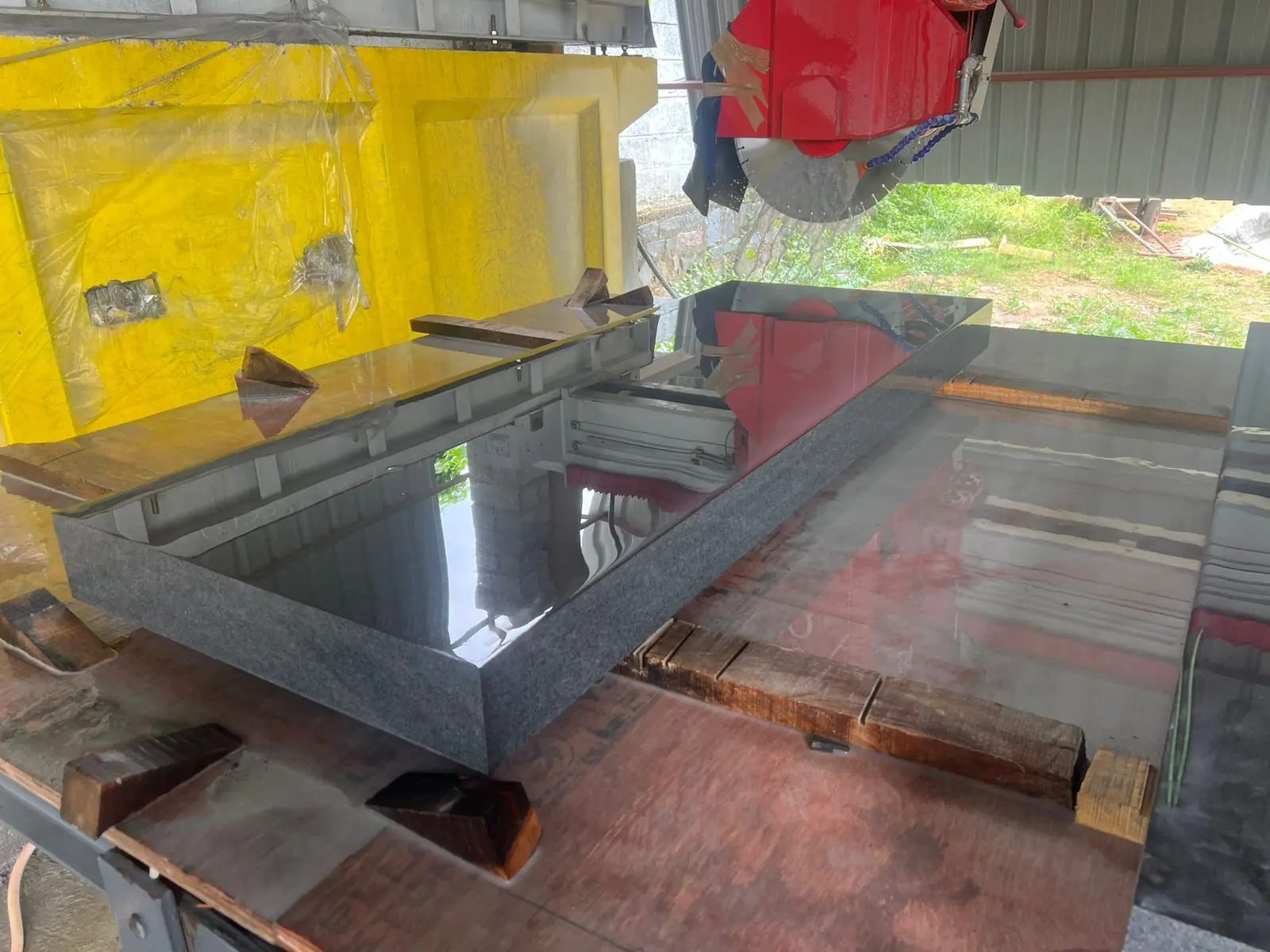 thick slab cutting machine