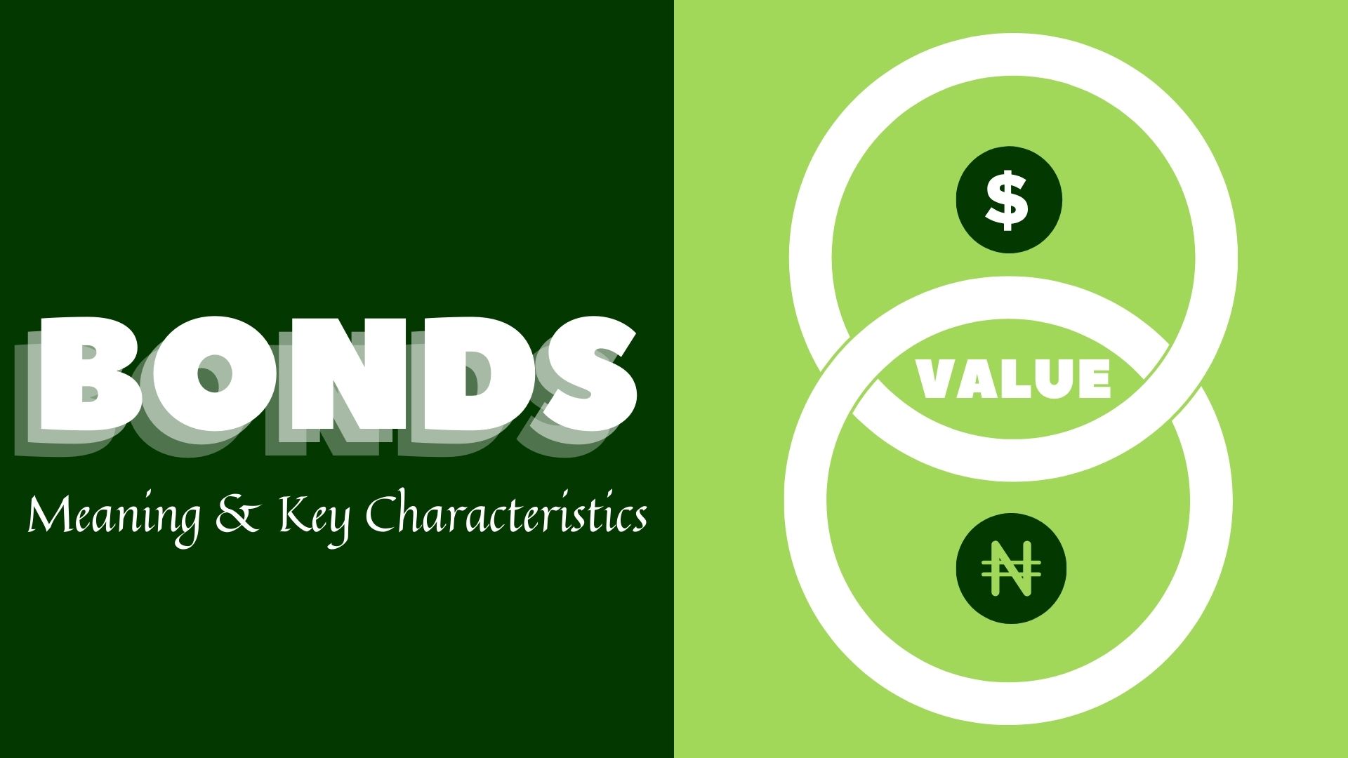 Bonds: Meaning & Characteristics